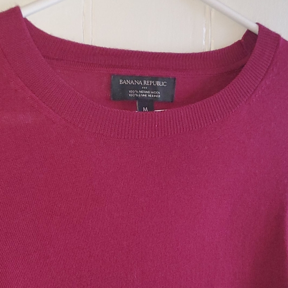 Banana Republic Fall Merino Wool Sweater Medium - Picture 2 of 3